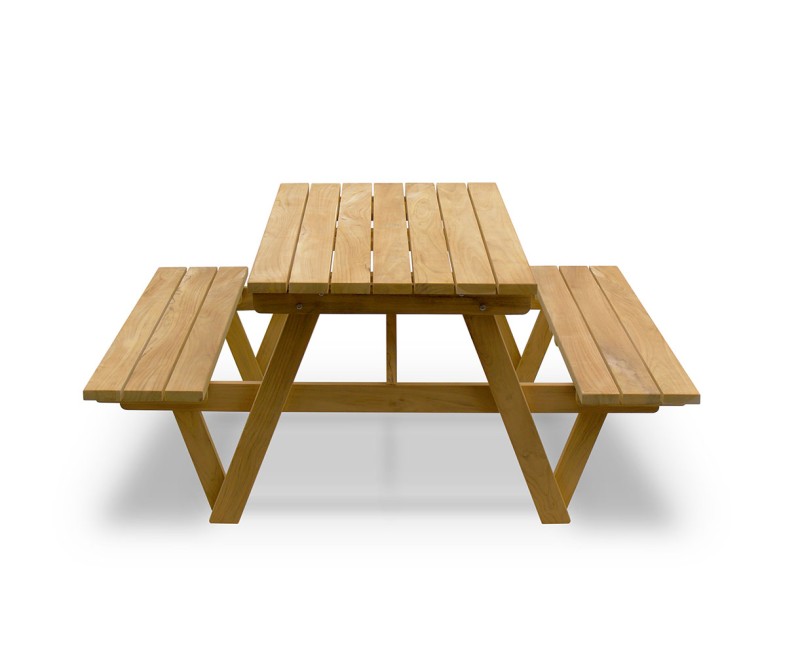 Luxury Teak Picnic Bench - 1.5m