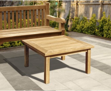 Balmoral Square 90cm Teak Coffee Table