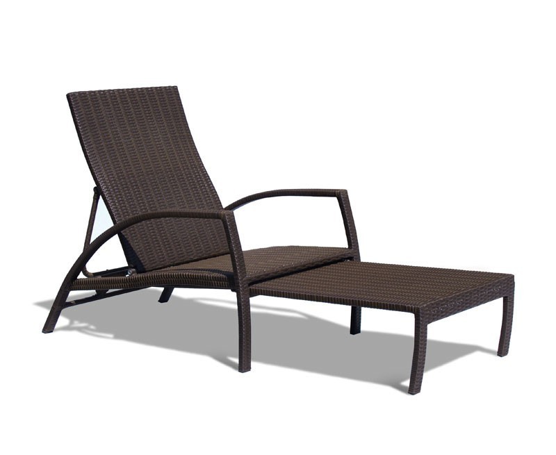 Monaco rattan sun lounger best sale