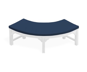 Saturn 1.55m Quarter Tree Seat Bench Cushion - Navy Blue