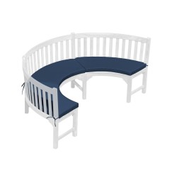 Henley Semi-Circle Armless Bench Cushion