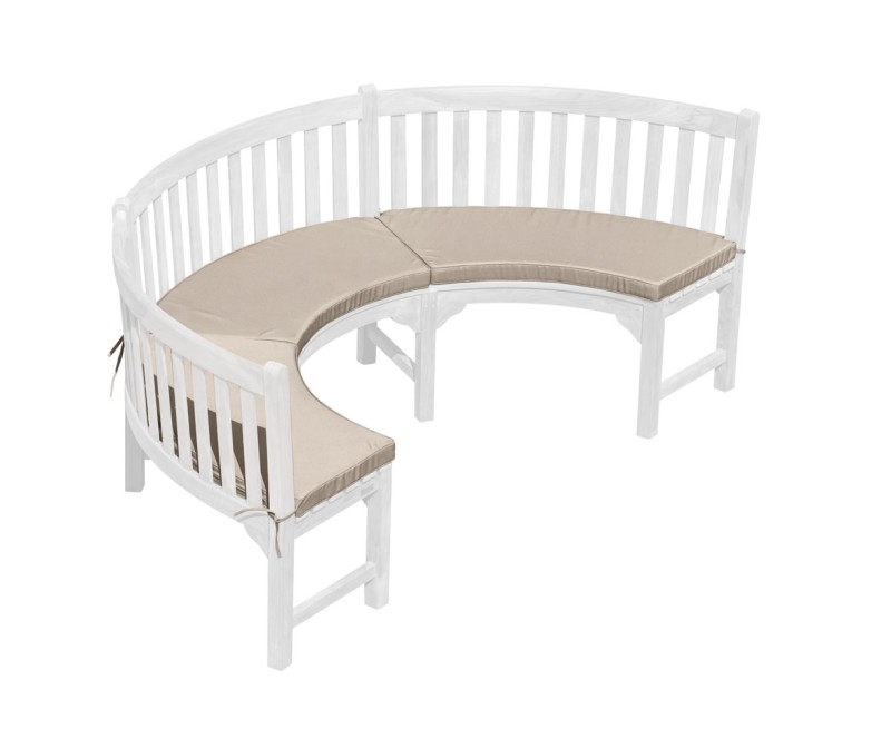 Henley Semi-Circle Armless Bench Cushion Henley Semi-Circle Armless Bench Cushion