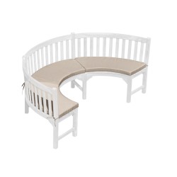 Henley Semi-Circle Armless Bench Cushion
