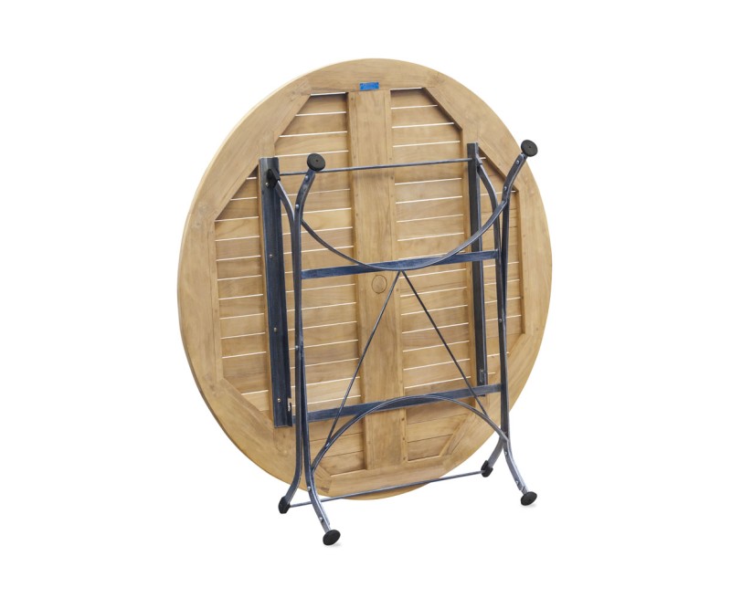 Folding Garden Bistro Table, Round,...