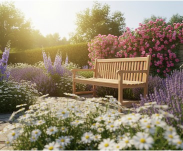 Windsor Teak Bench - 1.8m 2