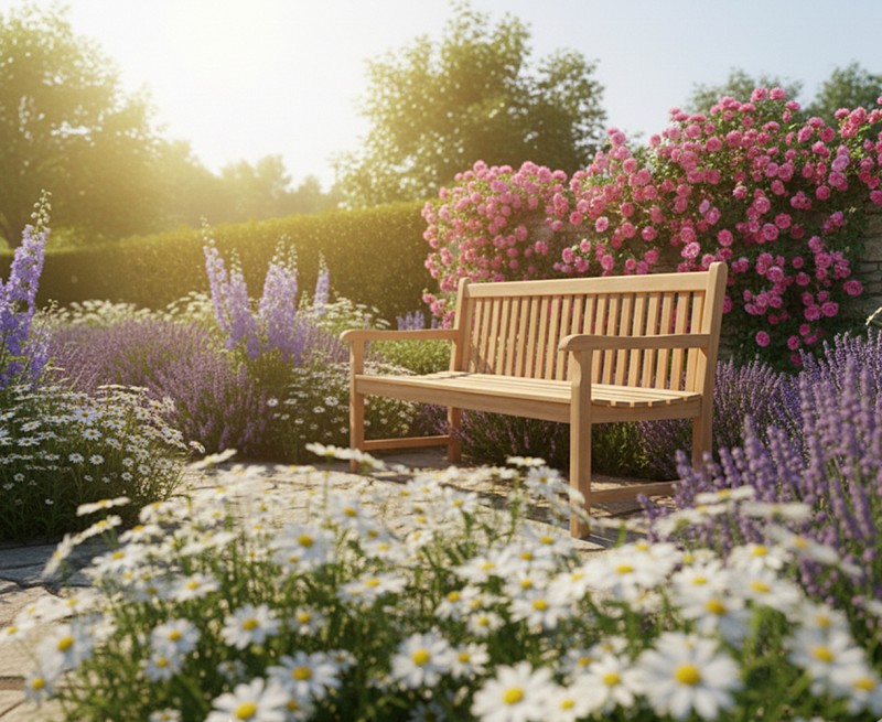 Windsor Teak Bench - 1.8m