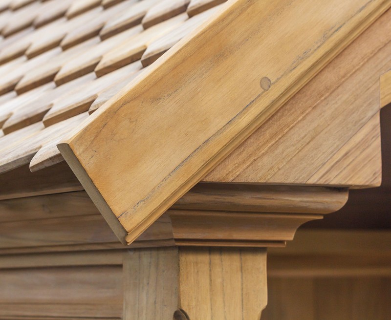 Rose Garden Teak Arbour Bench