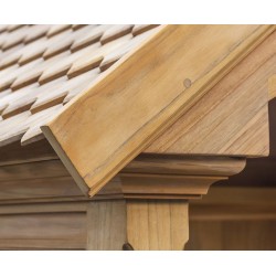 Rose Garden Teak Arbour Bench