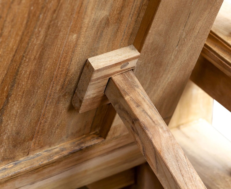 Rose Garden Teak Arbour Bench