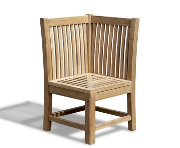 Canterbury Teak Outdoor Corner Chair