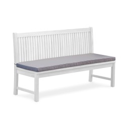 Canterbury 4 Seater Bench Cushion - Grey