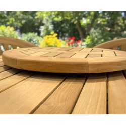 Outdoor Wooden Lazy Susan – 0.5m