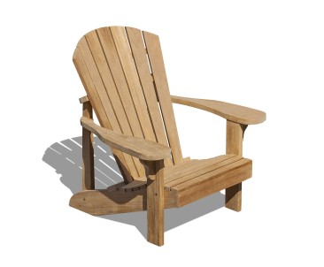 New England Adirondack Teak Chair