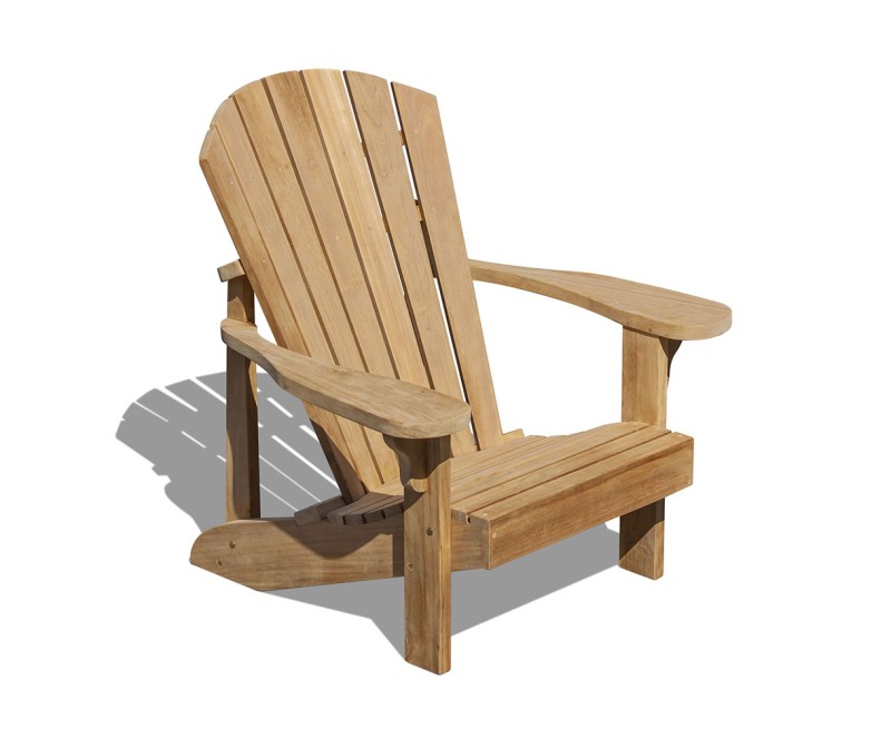 New England Adirondack Teak Chair