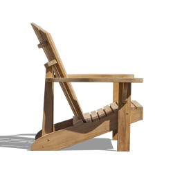 New England Adirondack Teak Chair