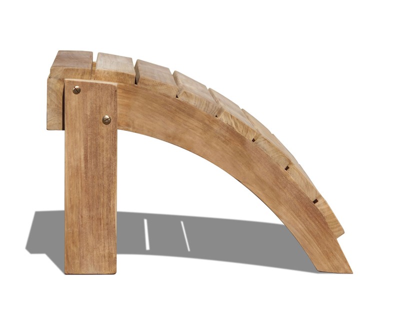 Teak Bear Chair Footstool / Leg Rest