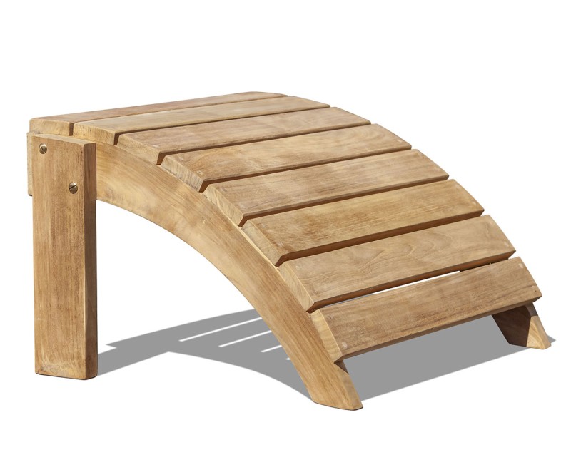 Teak Bear Chair Footstool / Leg Rest