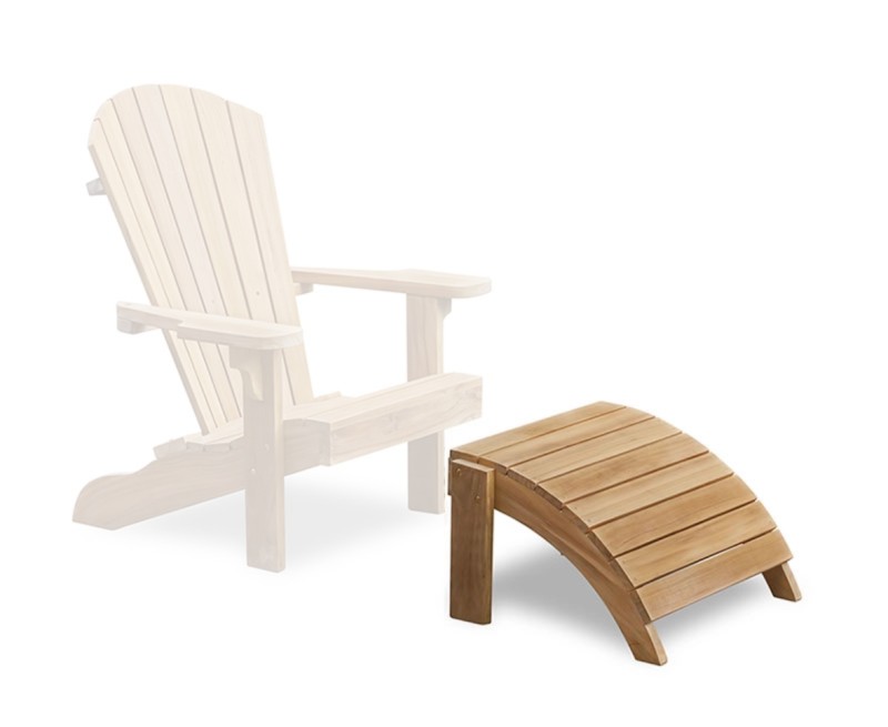 Teak Bear Chair Footstool / Leg Rest