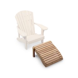 New England Adirondack Teak Leg Rest