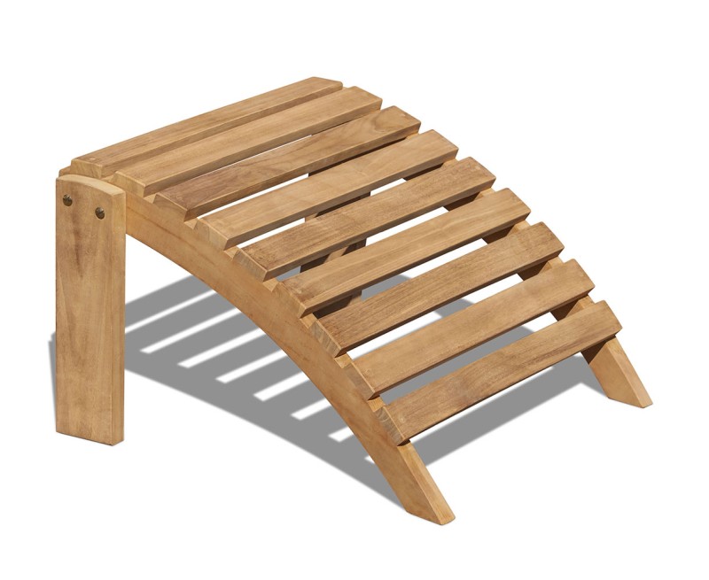 Teak Adirondack Leg Rest