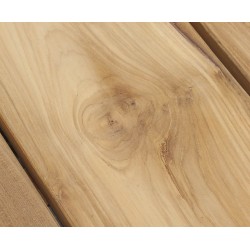 Marina Rectangular 2.2m Teak and Metal Garden Table