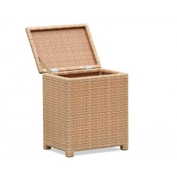 Tango Rattan Garden Storage Box - Honey Wicker