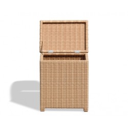 Tango Rattan Garden Storage Box - Honey Wicker