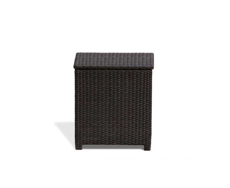 Tango Rattan Garden Storage Box - Java Brown
