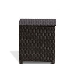 Tango Rattan Garden Storage Box - Java Brown