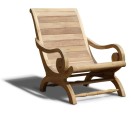 Capri Planter’s Chair, Reclaimed Teak Plantation Chair