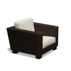 Sorrento Rattan Garden Armchair, Wicker Conservatory Chair