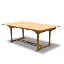 extending garden dining table
