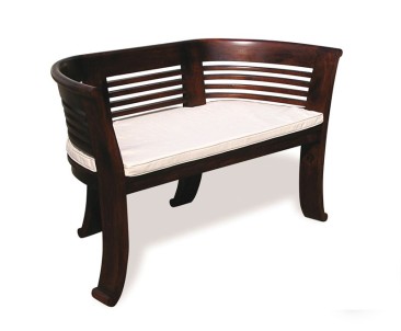 Kensington 2 Seater Bench Cushion, Indoor Bench Cushion 2