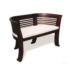 Kensington 2 Seater Bench Cushion, Indoor Bench Cushion