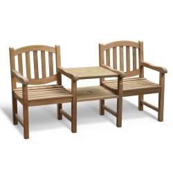 Ascot Vista Teak Companion Seat