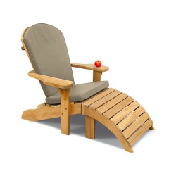 Adirondack Chair Cushion, Bear Chair Cushion