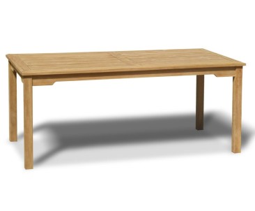 Sandringham Teak Outdoor Table, Rectangular – 1.8m 2