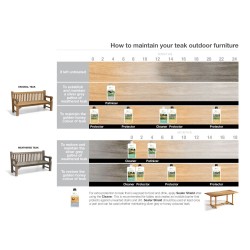 Teak Cleaner and Protector Kit