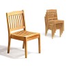 Hilgrove Teak Outdoor Stacking Chair