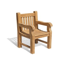 Balmoral Teak Hardwood Garden Armchair