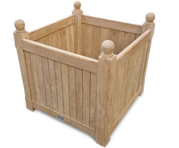 Bespoke Planter, Teak Wooden Garden Planter – Grand 2