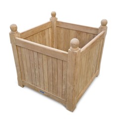 Bespoke Planter, Teak Wooden Garden Planter – Grand