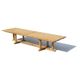 Hilgrove Teak Rectangular Extra-Large Garden Table – 4m