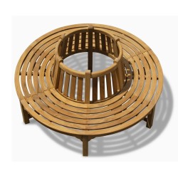Circular Tree Seat, Teak Tree Bench, Round – 1.8m
