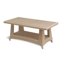 rattan outdoor coffee table