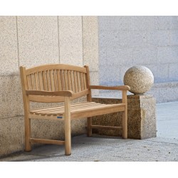 teak garden bench