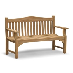 Tribute Teak 5ft Commemorative Bench – 1.5m