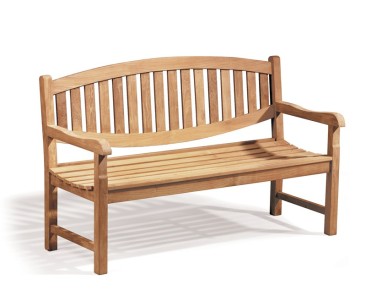 Ascot 3 Seater Teak Garden Bench – 1.5m 2