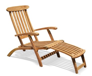 Wooden Steamer Chair, Teak Deck Chair 2