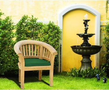 Deluxe Banana Chair, Wooden Garden Tub Chair 2